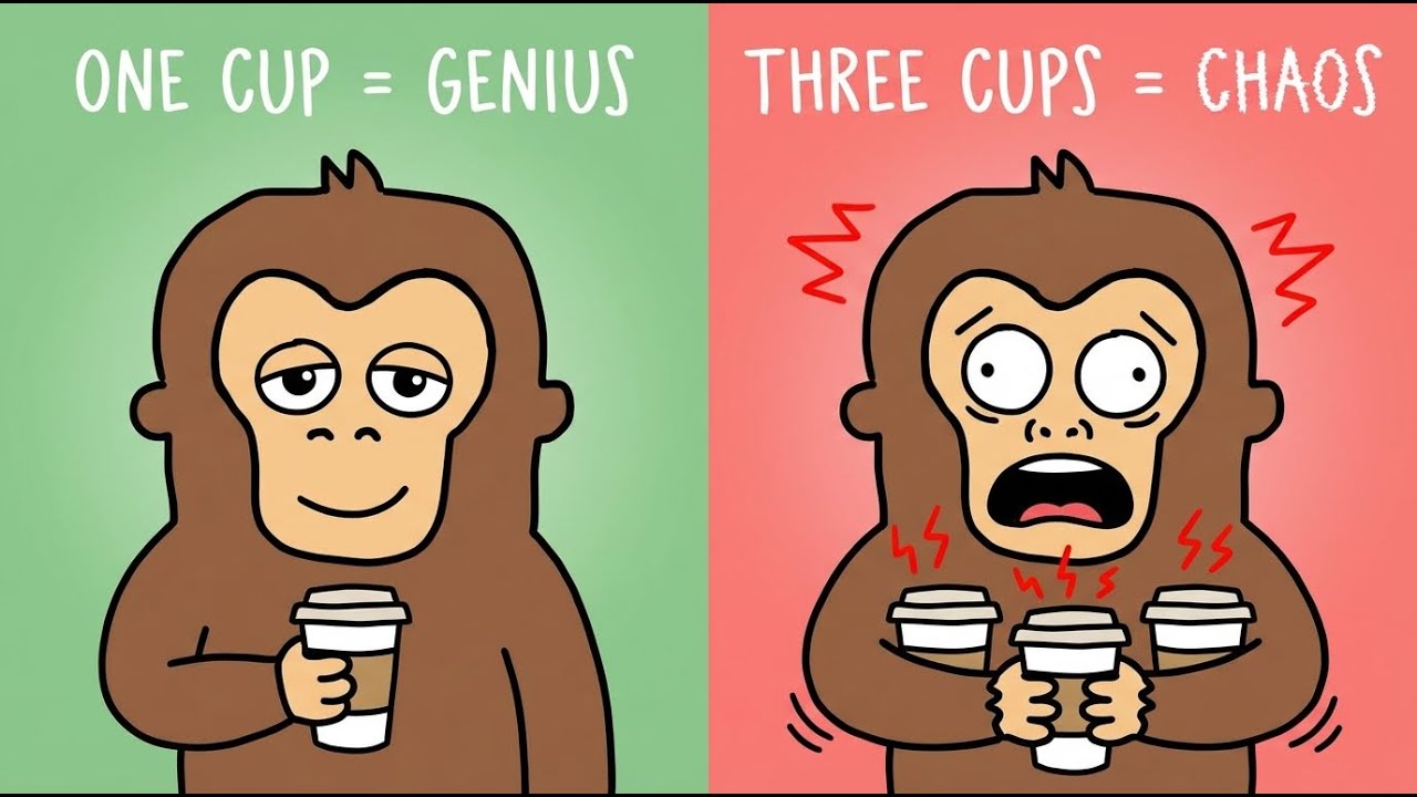 One Cup = Genius. Three Cups = Chaos