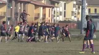 preview picture of video 'Rugby U18 - Gossolengo vs Cernusco - 01/02/2015 2° tempo'