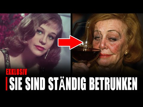 9 berühmte deutsche Schauspielerinnen, die ständig betrunken waren
