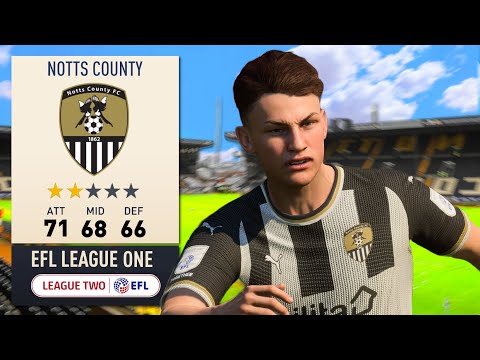 Rebuilding Notts County for a League One Campaign!