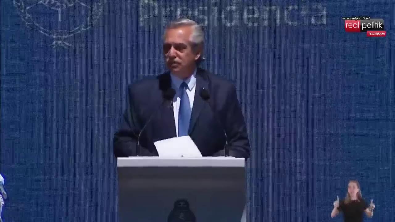 Alberto Fernández y un acto por los tres años de gestión