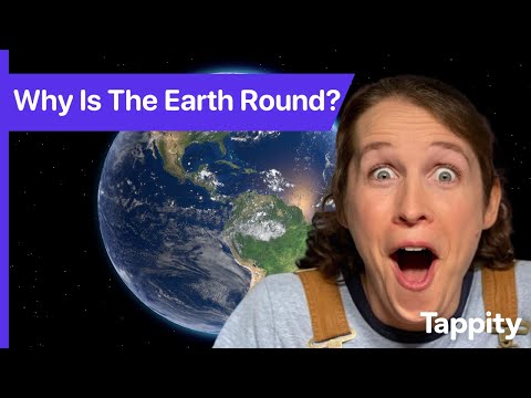 Why is the Earth Round? | Space & Planets for Kids | Ask Tappity: Science Questions & Answers