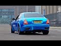This STRAIGHT PIPED Maserati Quattroporte 4.2 V8 is LOUD!