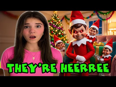 The EVIL ELF TRIPLETS Arrived! Elf On The Shelf Is Pregnant Part 3!