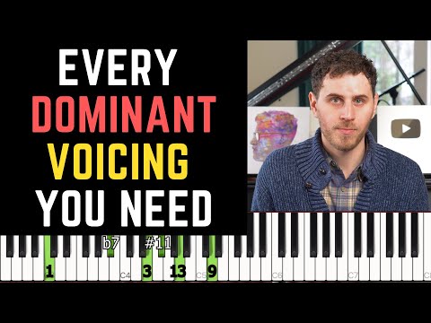 EVERY Dominant Voicing You Need for Jazz or Neo Soul Piano