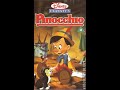 Opening To Pinocchio UK VHS 1988