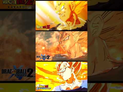 Vegeta's Sacrifice Comparison - DBZ: Kakarot vs DB Xenoverse 2 vs DB Sparking Zero