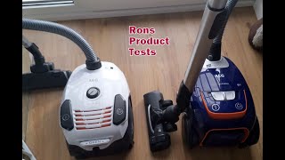 Staubsauger Vergleich 2019 AEG VX8-3-FFPX gegen AEG VX6-2-IW-5 | der leiseste Staubsauger!!!