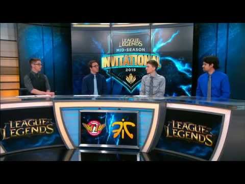 SK Telecom T1 vs Fnatic Game 3 post-match analyst desk | Semi Finals MSI 2015