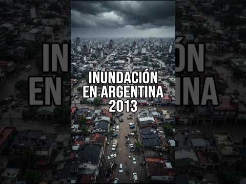 INUNDACIONES EN ARGENTINA 2013 | Lluvias Intensas y Devastación#Inundacion#Historia