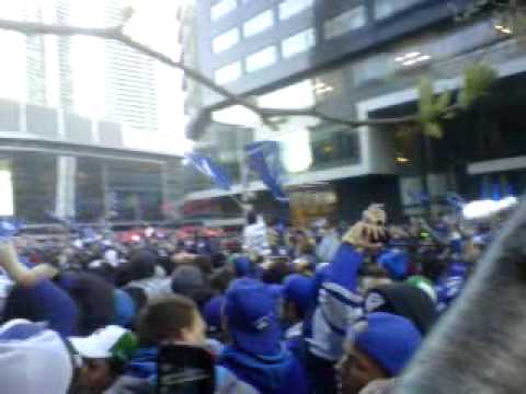 Maple Leaf Square Crowd - Game 7