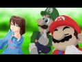 [MMD X SM X Undertale] Mario, Luigi, & Frisk Sing 'Everybody' (Request #2 From GamingGirlFrisk27)