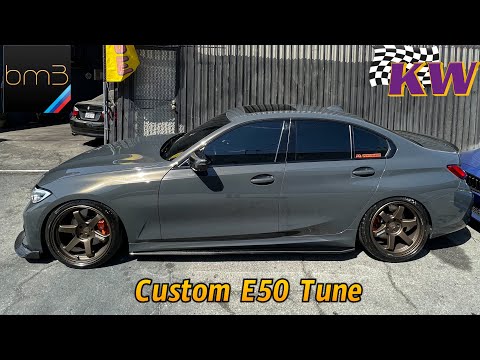 My M340i Gets A Custom E50 Tune & KW Coilovers!