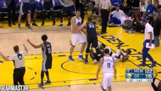 Memphis Grizzlies' 24 point comeback vs Golden State Warriors Full Highlights (2017.01.06)