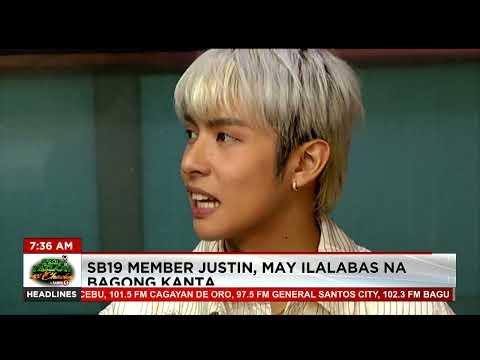 SB19 member Justin, may ilalabas na bagong kanta #TedFailonandDJChaCha