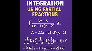Integration by Partial fractions decomposition Part 1