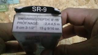 Воблер rapala shad rap sr09