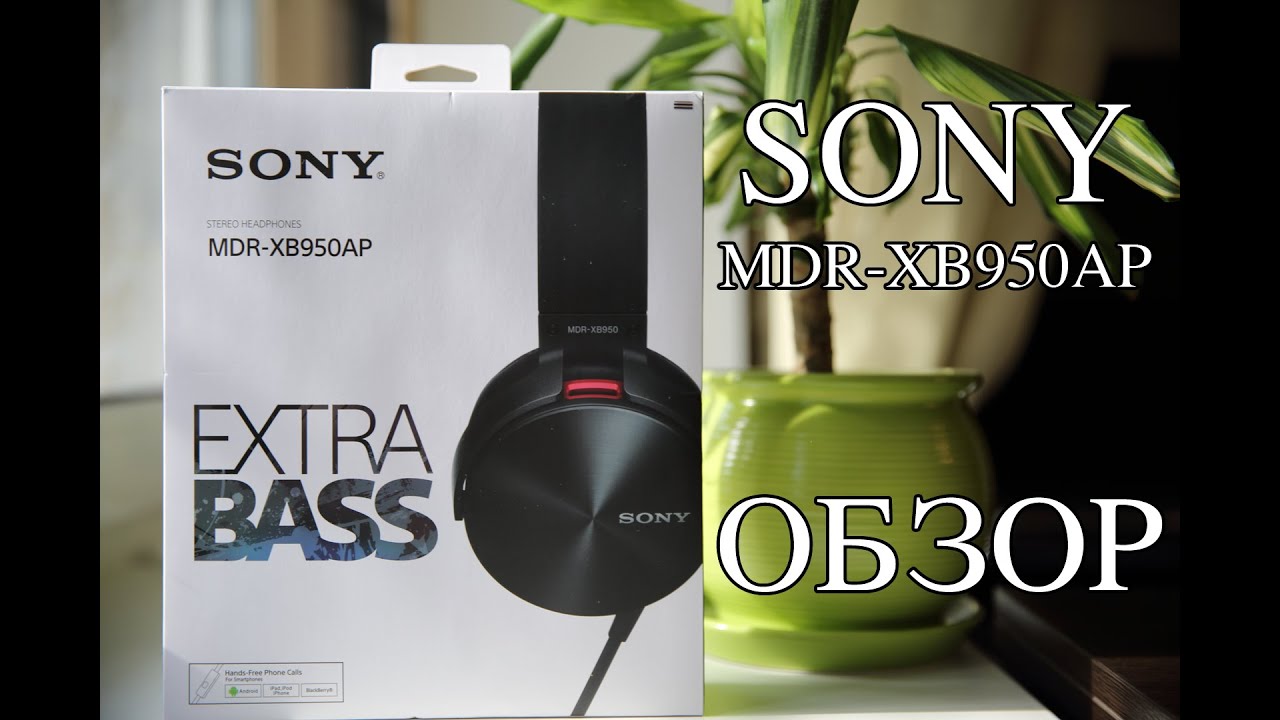 Наушники Sony MDR-XB950AP серые