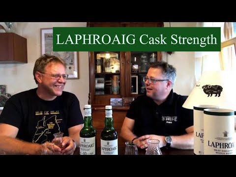 Laphroaig Cask Strength Battle Batch 11 vs. Batch 12 (Whisky Tasting Review Verkostung Vergleich )