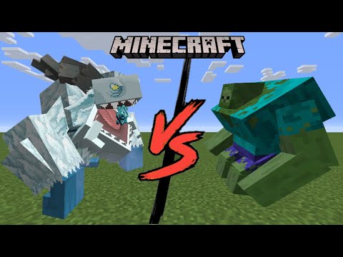 Frostmaw vs Mutant Zombie !! Who win? #26- Minecraft