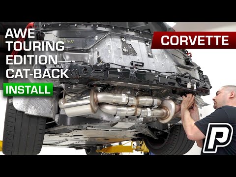 2020-2026 Corvette C8 Stingray - AWE Touring Edition Cat-Back Installation - Phastek Performance