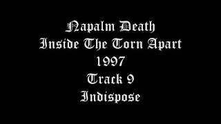Napalm Death - Inside The Torn Apart - 1997 - Track 9 - Indispose