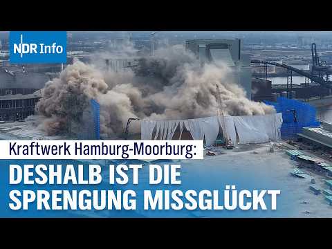 Kohlekraftwerk Moorburg: Warum die geplante Sprengung gescheitert ist I NDR Info