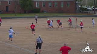 Mako vs Camden Military Academy full length high school lacrosse game
