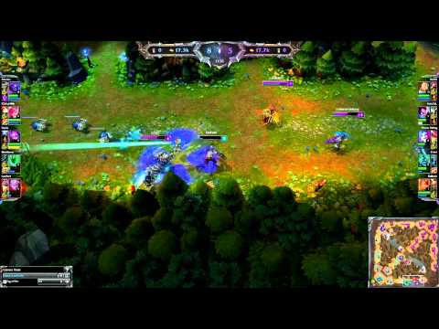 Varus and Thresh runaway from hungry Hecarim