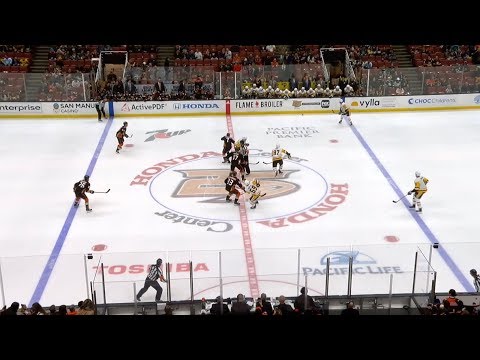 Penguins vs Ducks. Jan 11, 2019