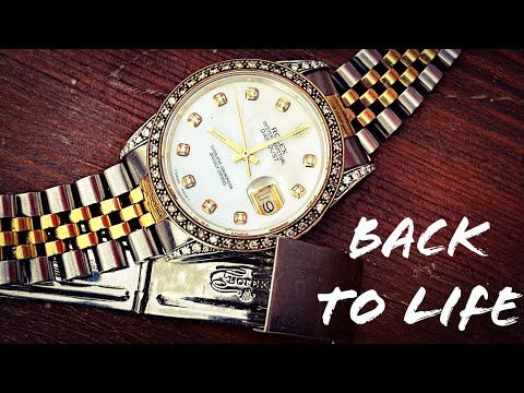 The Art of Watch Repair Restoring a Rolex Datejust to Perfection Restoring to its Former Glory