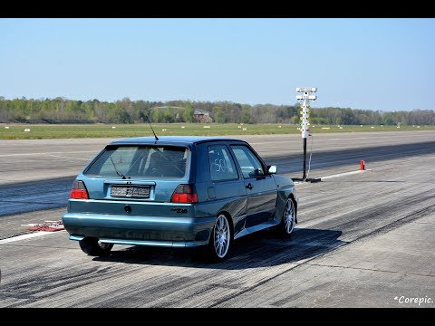700hp VW Golf 2 Rallye VR6 Turbo 4motion Test runs TTT Test & Tune 20.04.2019