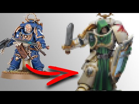 How To Kitbash THE LION'S GUARD - Converting Deathwing Bladeguard Veterans