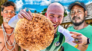 DOMINICAN TRADITIONAL FOOD in the Kalinago Territory INDIGENOUS Dominica