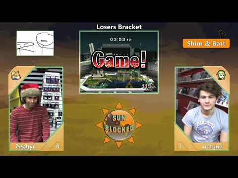 SunBlocked 18 Melee Singles: Zephyr (Fox) Vs. notgud (Sheik) LR4