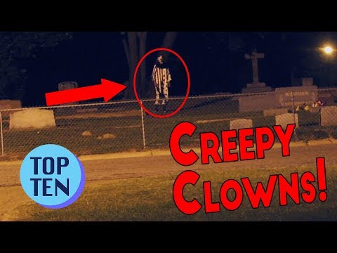 Top 10 Creepy Clown Sightings of All Time