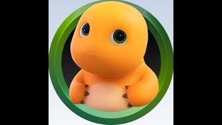 Download lagu Nailong - Cute yellow Dino - Qi draw and Nailong eats! mp3
