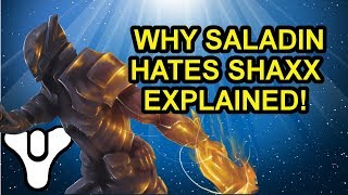 Finally explained! Why Saladin hates Shaxx | Myelin Games