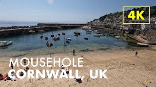 CORNWALL, UK | Mousehole, a Quaint English Fishing Village | 4K Walk