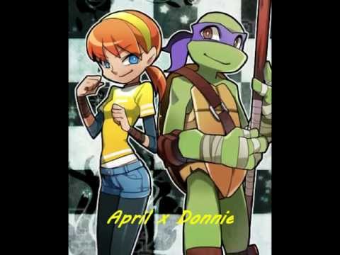 TMNT 2012-Donnie x April