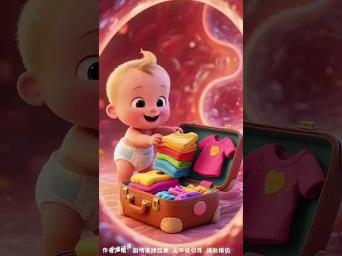 Adek Kecil Bersiap Mau Ketemu Ayah Ibu! #shorts #animasi #kartun