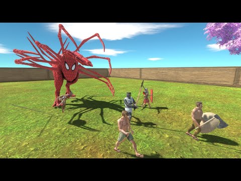 Escape from Crazy Spiderman - Escape from Monster - Animal Revolt Battle Simulator