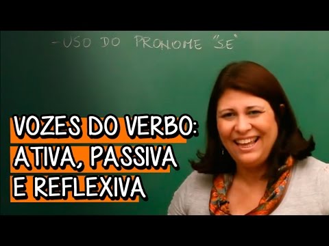 Vozes do Verbo: Ativa, Passiva e Reflexiva - Extensivo Português | Descomplica