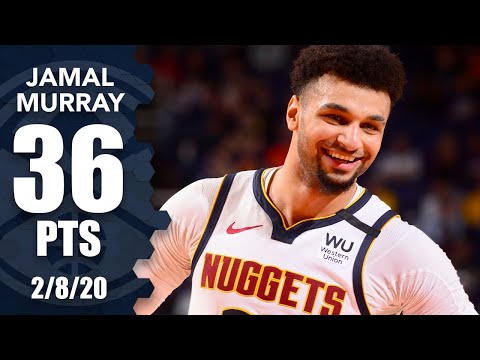 ジャマール・マレーがナゲッツ対サンズ戦で17本のショットで36点を落とす｜2019-20年NBAハイライト (Jamal Murray drops 36 points on 17 shots in Nuggets vs. Suns | 2019-20 NBA Highlights)