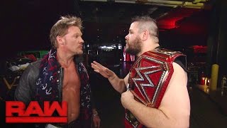 Chris Jericho has had enough of Kevin Owens: Raw, Nov. 28, 2016
