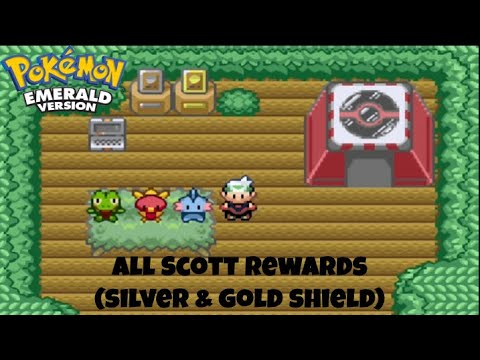 Pokémon Emerald – All Scott Rewards in Battle Frontier (Silver & Gold Symbols, 50/100 Win Streaks)