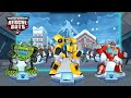 Transformers Rescue Bots Dash BOULDER BUMBLEBEE HEATWAVE Snow Mission
