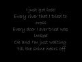Lost Coldplay Lyrics 