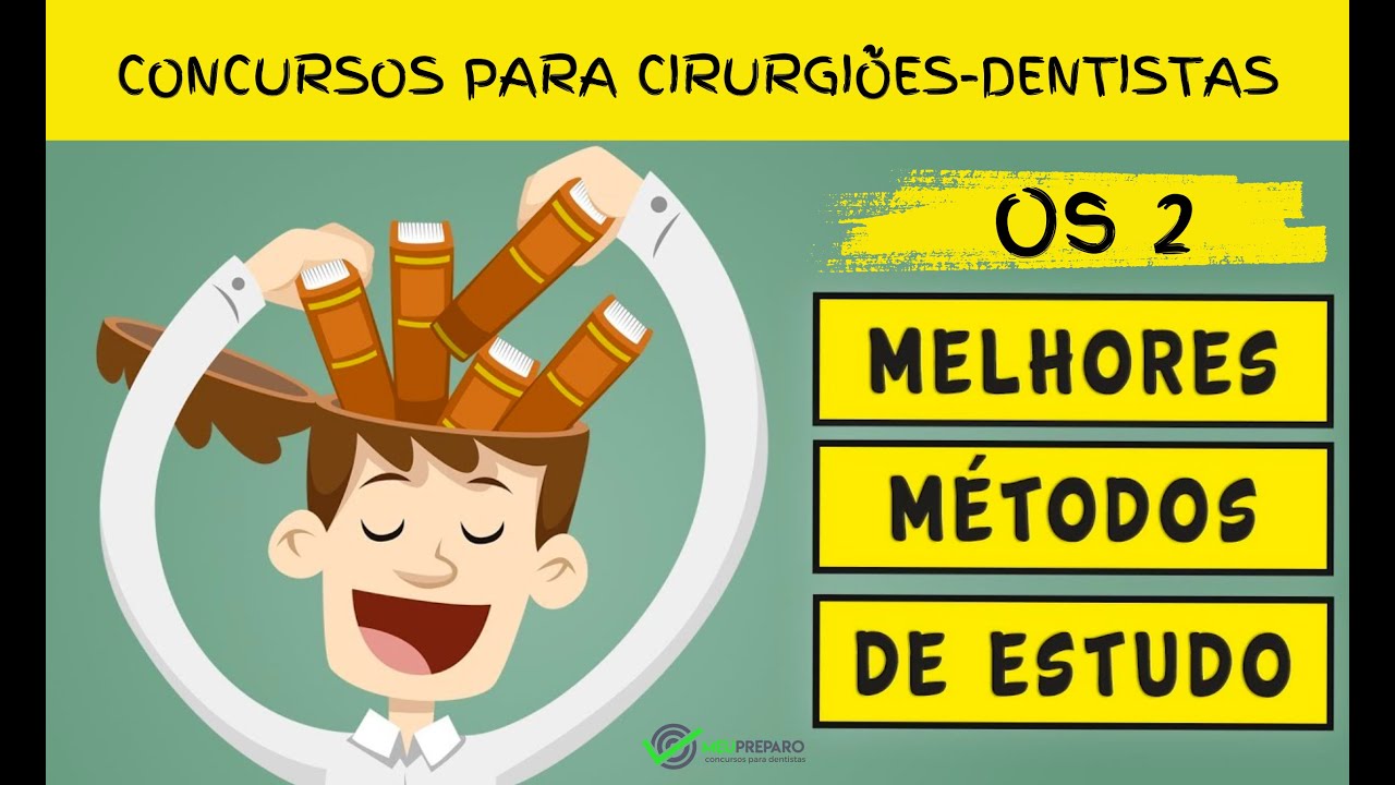 Duas técnicas de estudo para concursos para dentistas com evidências. Prof  Matheus Andrade