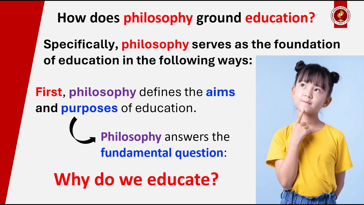 Philosophical Foundation of Education